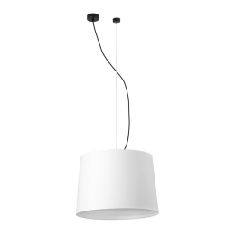 Φωτιστικό Οροφής Κρεμαστό Conga 64314-54 E27 max 15W Black-White Faro Barcelona