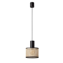 Φωτιστικό Οροφής Κρεμαστό Mambo 64315-47 ø21 E27 max 15W Black Faro Barcelona