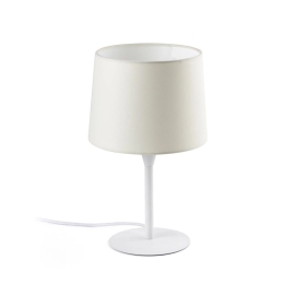 Επιτραπέζιο Φωτιστικό Conga 64316-01 E27 max 15W White Faro Barcelona