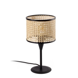 Επιτραπέζιο Φωτιστικό Mambo 64317-47 E27 max 15W Black Faro Barcelona
