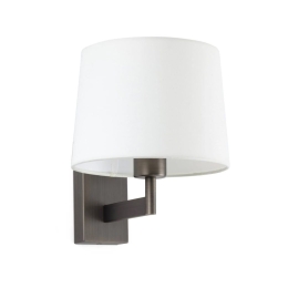 Φωτιστικό Τοίχου - Απλίκα Artis 68490-01 E27 max 15W Bronze - White Faro Barcelona