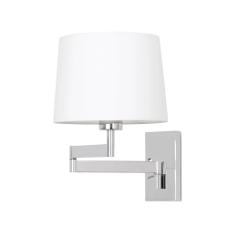 Φωτιστικό Τοίχου - Απλίκα Artis Articulated 68495-01 E27 max 15W Chrome - White Faro Barcelona