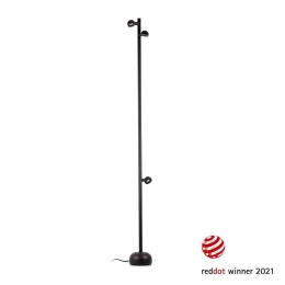 Φωτιστικό Δαπέδου Brot 71254 H180cm LED 21W 2700K 930Lm Black Faro Barcelona