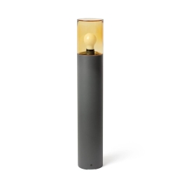 Φωτιστικό Δαπέδου Kila H70cm E27 Dark Grey-Orange Faro Barcelona