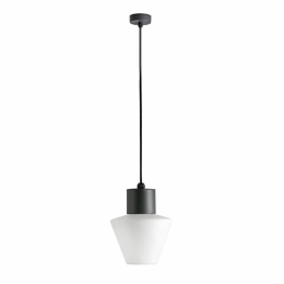 Φωτιστικό Οροφής Κρεμαστό Mistu 74427C-02 E27 max 15W Dark Grey Faro Barcelona