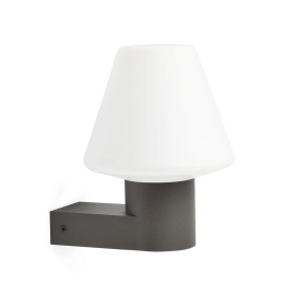 Φωτιστικό Τοίχου Mistu 74432A-02 E27 max 15W Dark Grey Faro Barcelona
