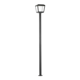 Φωτιστικό Δαπέδου Plaza 75607 LED 24W 3000K 1120Lm Dark Grey Faro Barcelona