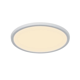 Φωτιστικό Οροφής - Πλαφονιέρα Oja 29 2015016101 3-Step Led 3000/4000K 1600lm IP20 29,4x2,3cm White Nordlux