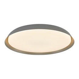 Φωτιστικό Οροφής - Πλαφονιέρα Piso 2010756010 Led 2200-2700K 1600lm 36,5x5,6cm Grey Nordlux