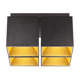 Φωτιστικό Οροφής - Spot 4 2110430103 GU10 21,6x11,9cm Matt Black Nordlux