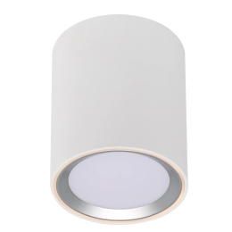 Φωτιστικό Οροφής - Πλαφονιέρα Fallon 47550132 10x12cm White-Brushed Steel Nordlux