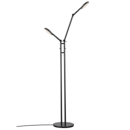 Φωτιστικό Δαπέδου Bend Double Led 2700K 410lm 135,3x53,1cm Black Nordlux