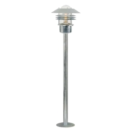 Φωτιστικό Δαπέδου Vejers Garden 25118031 92cm E27 IP54 92x22cm Galvanized Steel Nordlux