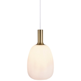 Φωτιστικό Οροφής Κρεμαστό Alton 23 47303001 E27 60W 23x43x300cm White-Brass Nordlux