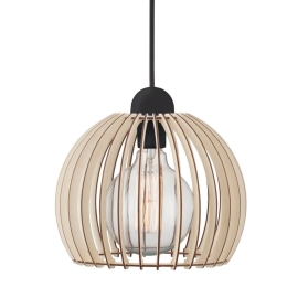 Φωτιστικό Οροφής Κρεμαστό Chino 25 84823014 E27 60W 25x23cm Natural Nordlux