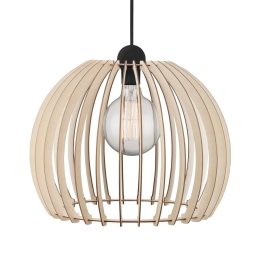 Φωτιστικό Οροφής Κρεμαστό Chino 40 84843014 E27 60W 40x34cm Natural Nordlux
