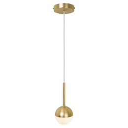 Φωτιστικό Οροφής Κρεμαστό Contina 2113153035 G9 5W 10x23x200cm Brass Nordlux