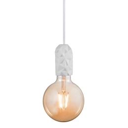 Φωτιστικό Οροφής Κρεμαστό Hang 2010013001 E27 40W 5,2x9cm White Nordlux
