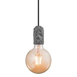 Φωτιστικό Οροφής Κρεμαστό Hang 2010013010 E27 40W 5,2x9cm Grey Nordlux