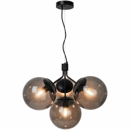Φωτιστικό Οροφής Κρεμαστό Ivona 4 2112153003 E27 28W 54,2x41,5x200cm Black Nordlux