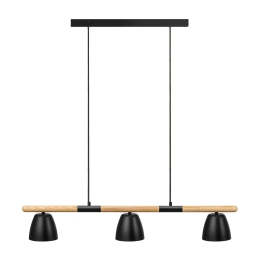 Φωτιστικό Οροφής - Ράγα Theo 3 2112603003 GU10 35W 92,6x16cm Black Nordlux