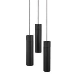 Φωτιστικό Οροφής Κρεμαστό Tilo 3 2010473003 GU10 22x24,6cm Black Nordlux