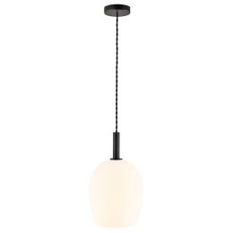 Φωτιστικό Οροφής Κρεμαστό Uma 18 2112703001 E27 40W 18x30,5x200cm Opal White Nordlux