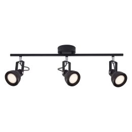 Φωτιστικό Οροφής - Spot Aslak 3 45740103 GU10 35W 56,5x20cm Black Nordlux