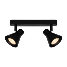 Φωτιστικό Οροφής - Spot Eik 2 45770103 GU10 15x26cm Black Nordlux