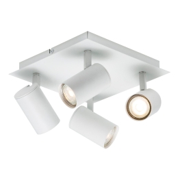 Φωτιστικό Οροφής - Spot Frida 4 49820101 GU10 4X35W 23x23x11,5cm White Nordlux