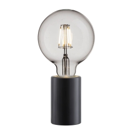 Επιτραπέζιο Φωτιστικό Siv 45875003 E27 60W 10,3x6,4cm Black Nordlux