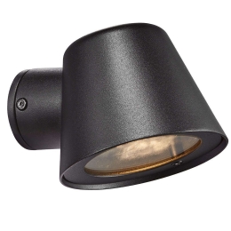 Φωτιστικό Τοίχου Aleria 2019131003 14,7x10,7cm 1xGU10 35W IP44 Black Nordlux Μέταλλο