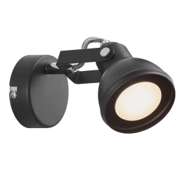 Φωτιστικό Τοίχου Aslak 45721003 18,5x10,5cm 1xGU10 35W Black Nordlux Μέταλλο