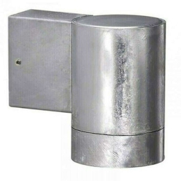 Φωτιστικό Τοίχου Castor Maxi Single 71379931 12,5X12,5CM 1xGU10 35W IP54 Steel Nordlux Ατσάλι,Γυαλί