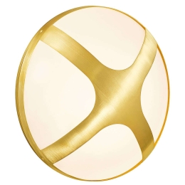 Φωτιστικό Τοίχου Cross 25 2118131035 13x26cm 1xE27 15W IP54 Brass Nordlux Ορείχαλκος,Πλαστικό