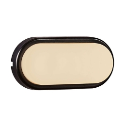 Φωτιστικό Τοίχου Cuba Bright Oval 2019191003 20,5x10cm Led 1600Lm 14W 3000K IP54 Black Nordlux Αλουμίνιο, Πλαστικό