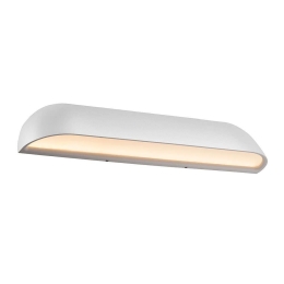 Φωτιστικό Τοίχου Front 36 84091001 36x6,8cm Led 850Lm 12W 3000K IP44 White Nordlux Μέταλλο,Πλαστικό