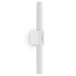 Φωτιστικό Τοίχου Helva Basic Double 2015311001 42,5x10,6cm Led 900Lm 9W 3000K IP44 White Nordlux Πλαστικό