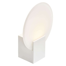 Φωτιστικό Τοίχου Hester 2015391001 9,3x25,5cm Dimmable Led 900Lm 9,5W 3000K IP44 White Nordlux Πλαστικό, Γυαλί