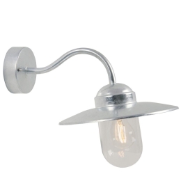Φωτιστικό Τοίχου Luxembourg 22671031 42x11cm 1xE27 60W IP54 Steel Nordlux Ατσάλι,Γυαλί