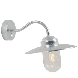 Φωτιστικό Τοίχου Με Αισθητήρα Luxembourg 22661031 42x11cm 1xE27 60W IP54 Steel Nordlux