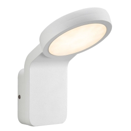 Φωτιστικό Τοίχου Marina Flatline 46821001 18x20cm Led 750Lm 10W 3000K IP44 White Nordlux Αλουμίνιο, Πλαστικό