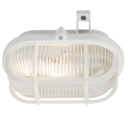 Φωτιστικό Τοίχου Skot 17051001 11x18cm 1xE27 60W IP44 White Nordlux Πλαστικό, Γυαλί