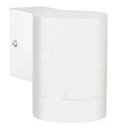 Φωτιστικό Τοίχου Tin Maxi 21509901 12,5x10,5cm 1xGU10 35W IP54 White Nordlux Μέταλλο,Γυαλί