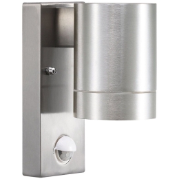 Φωτιστικό Τοίχου Με Αισθητήρα Tin Maxi 21509129 11,6x16cm 1xGU10 35W IP54 Aluminium Nordlux