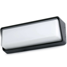 Φωτιστικό Τοίχου-Απλίκα Half 71537 30x7,9x11cm Led 1350lm 20W 3000K Dark Grey Faro Barcelona