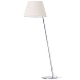 Φωτιστικό Δαπέδου Moma 68502 Φ45x91x160cm 1xE27 15W Chrome-White Faro Barcelona