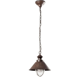 Φωτιστικό Οροφής Nautica 340 71139 Φ34,5x108cm 1xE27 15W Rust Brown Faro Barcelona