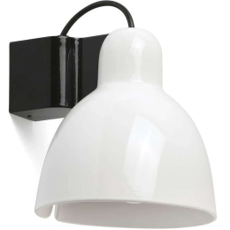 Φωτιστικό Τοίχου-Απλίκα Venice 64270 Φ16,4x20x17,4cm 1xE27 15W White Faro Barcelona