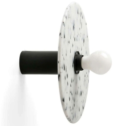 Φωτιστικό Τοίχου Confetti 62174-50 Φ30x14cm 1xE27 15W Black-White Faro Barcelona